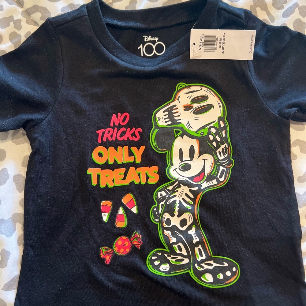 Disney 100 Mickey Mouse Skeleton Tee